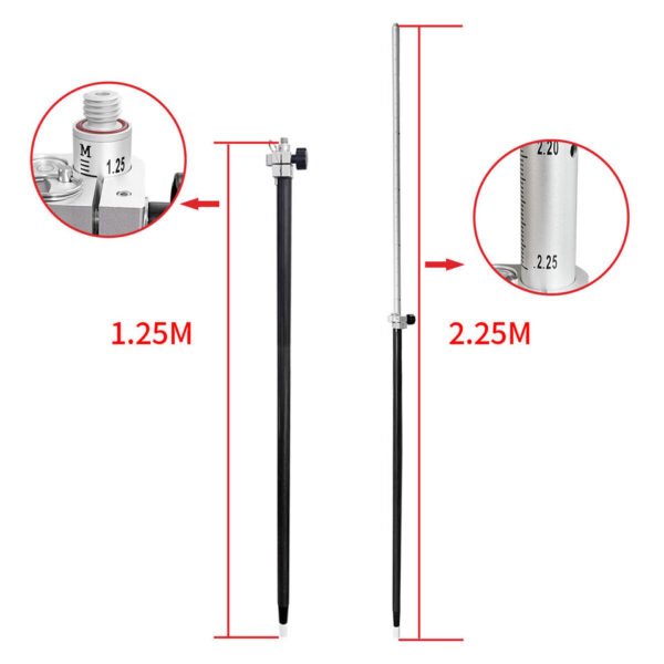 CP 2.25m Carbon Fiber Pole For GPS