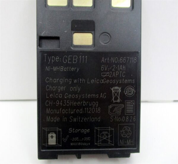 Leica GEB111 Battery