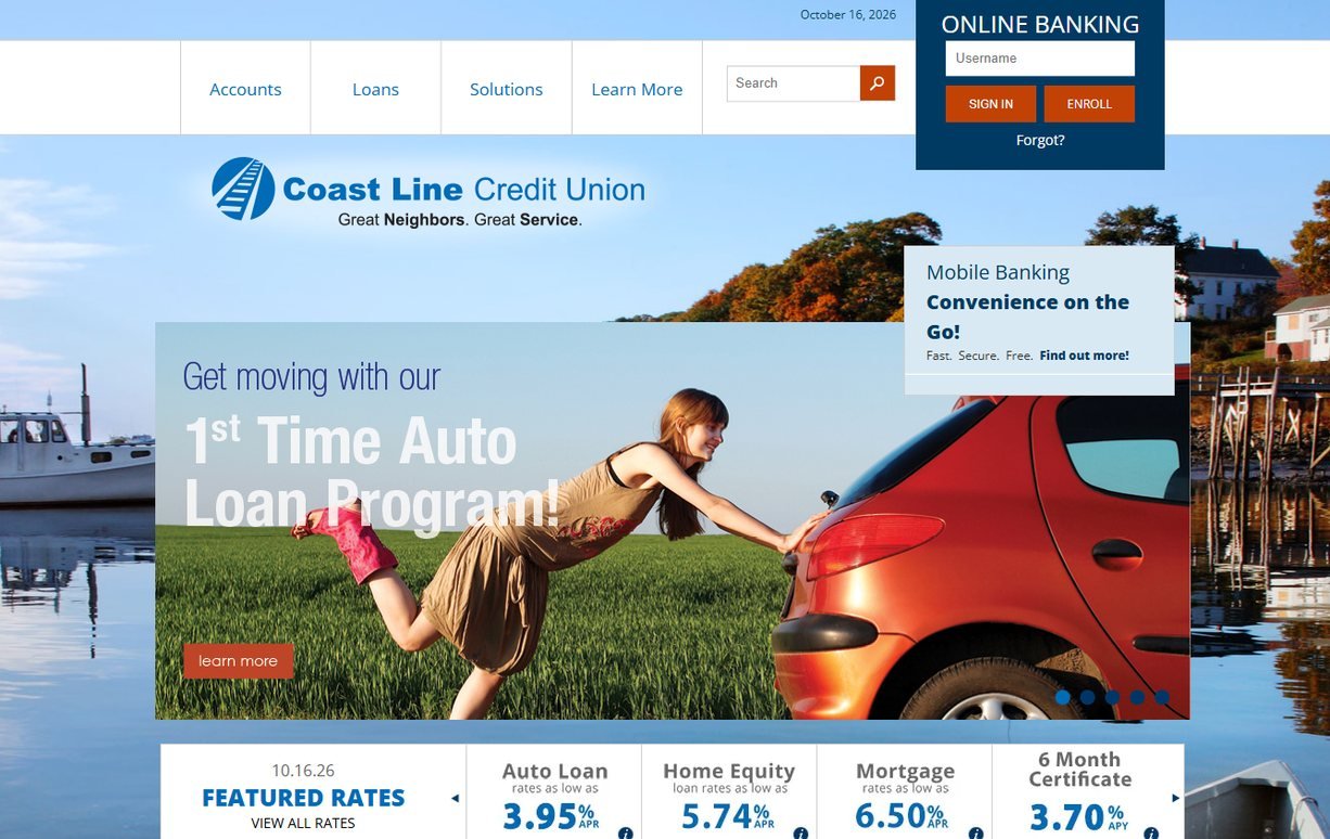 Coastline Credit Union – coastlinecu.com