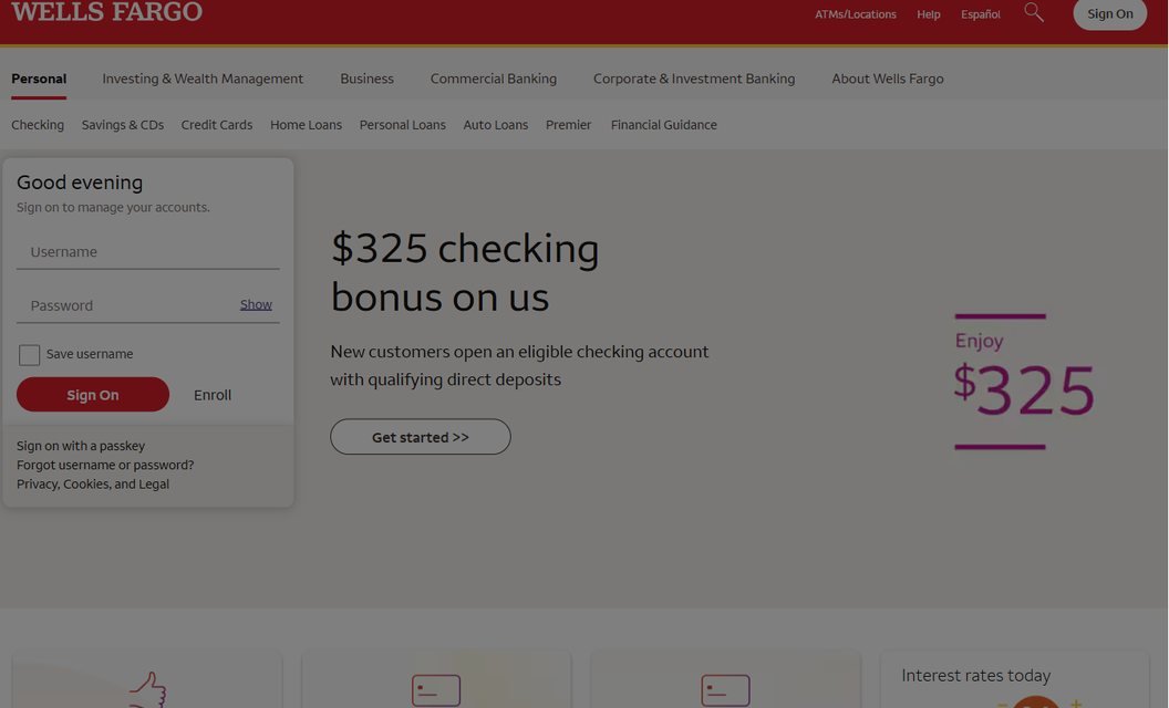 Wells Fargo – wellsfargo.com
